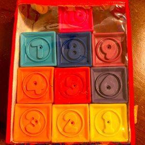 Rubber baby blocks